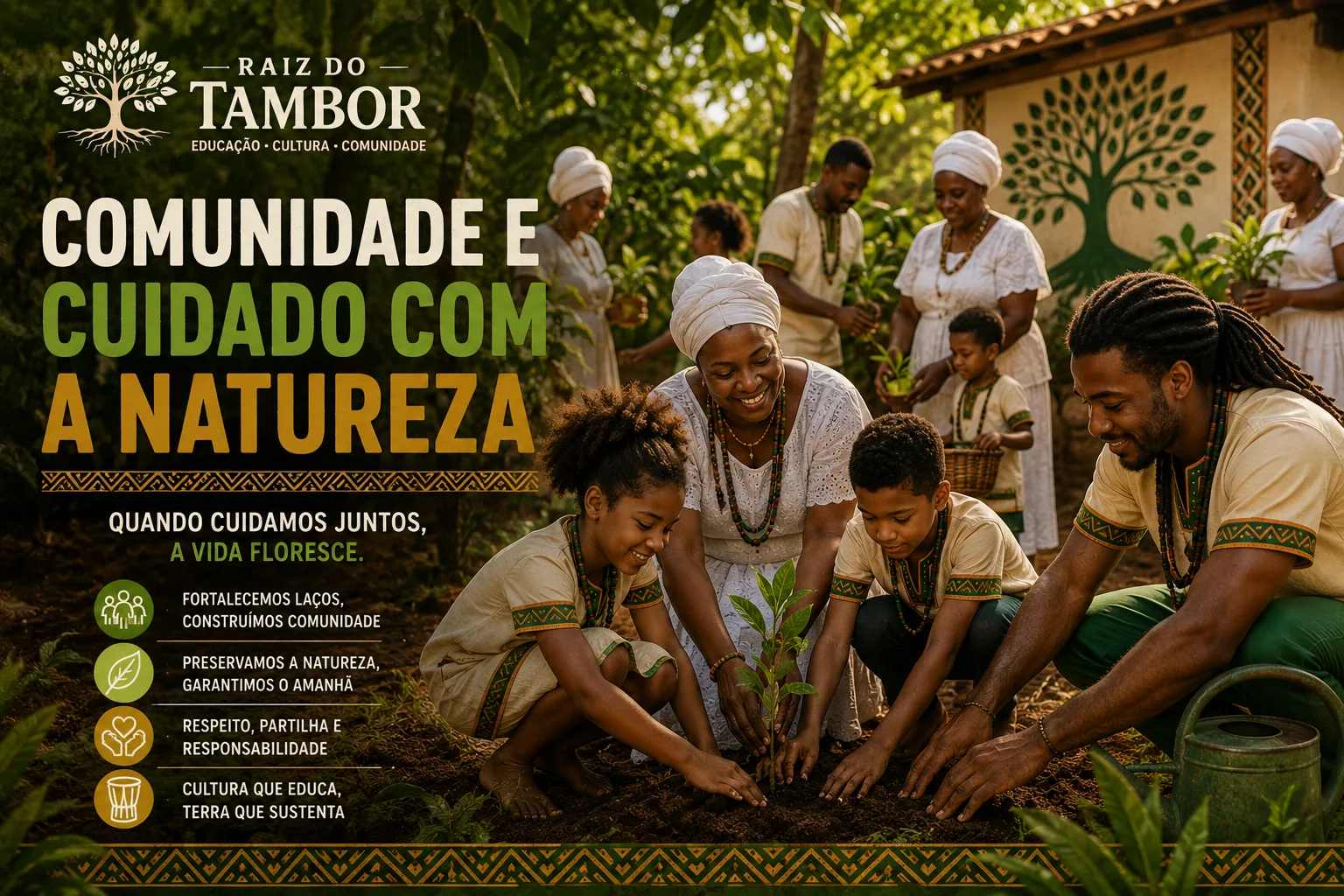 Comunidade e cuidado com a natureza