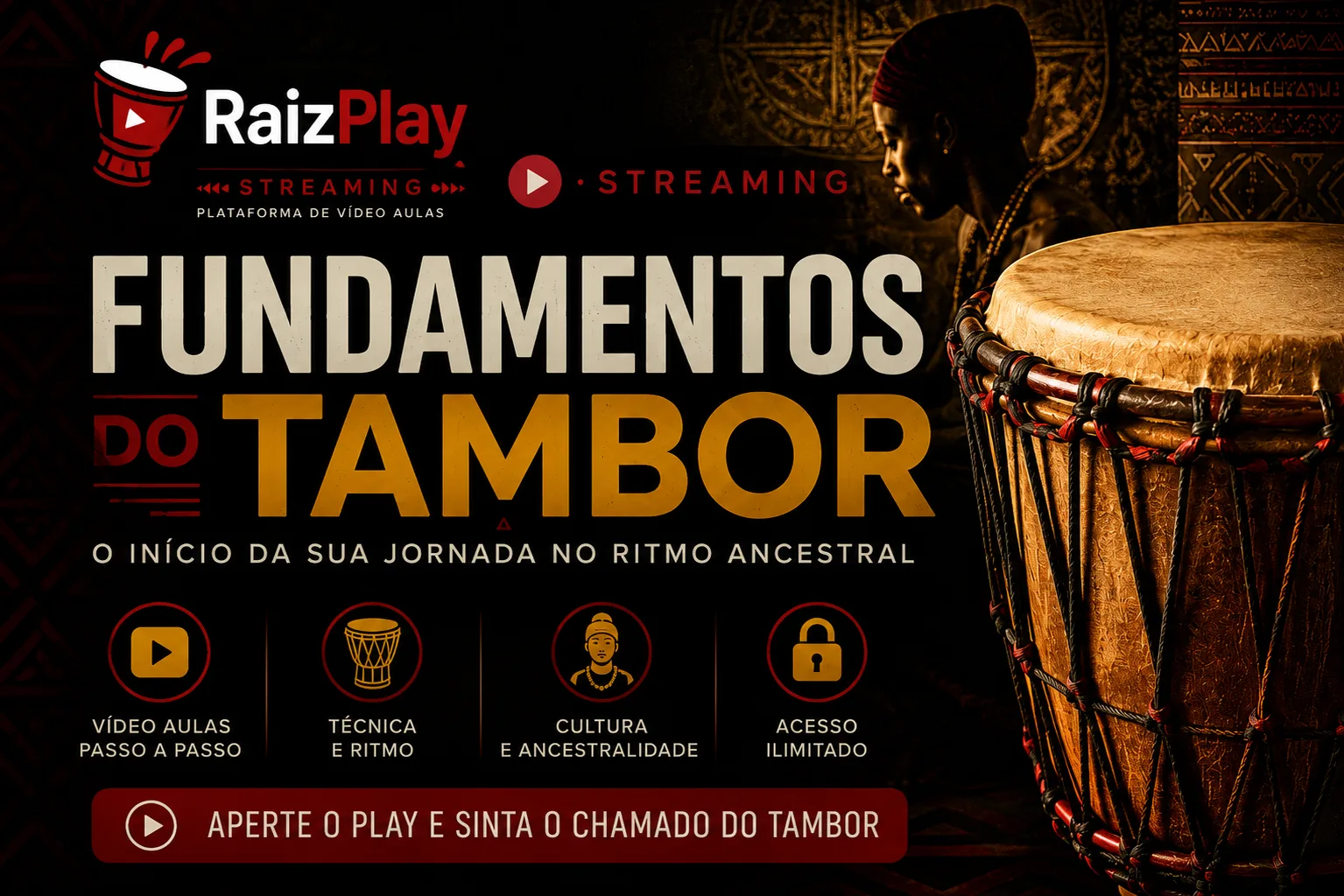 Streaming - Fundamentos do Tambor