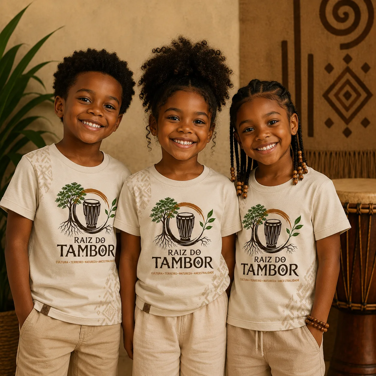 Camiseta Cultura, Terreiro, Natureza e Ancestralidade